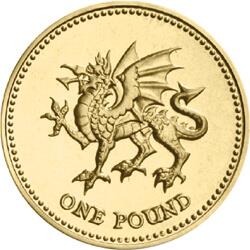 Wales: Dragon passant